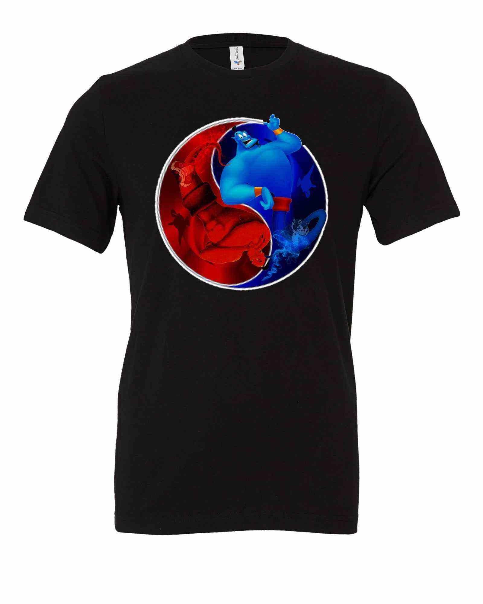 Genie Yin Yang | Jafar Genie | Good Vs Evil - Dylan's Tees