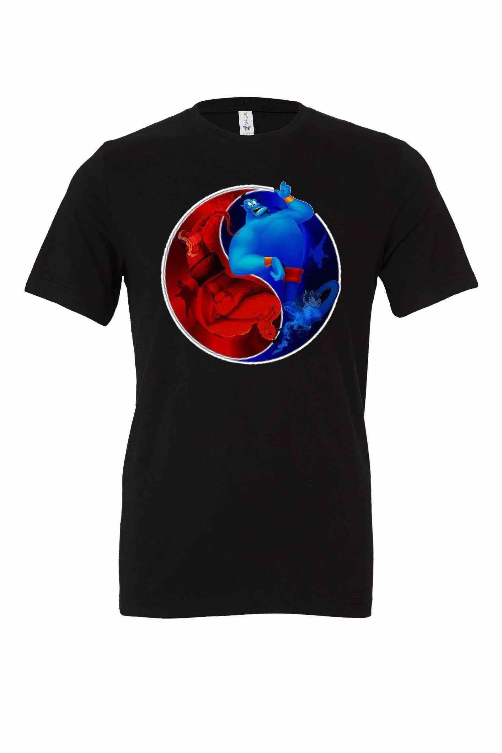 Genie Yin Yang | Jafar Genie | Good Vs Evil - Dylan's Tees