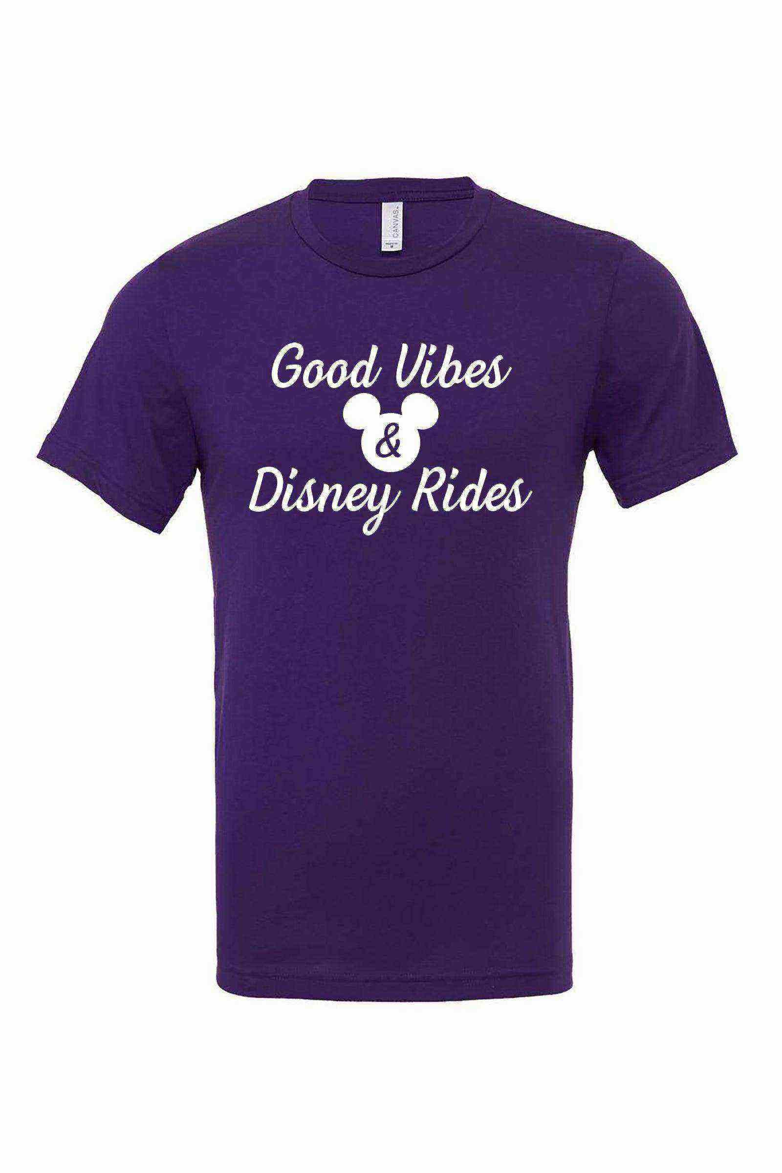Good Vibes and Disney Rides Shirt - Dylan's Tees