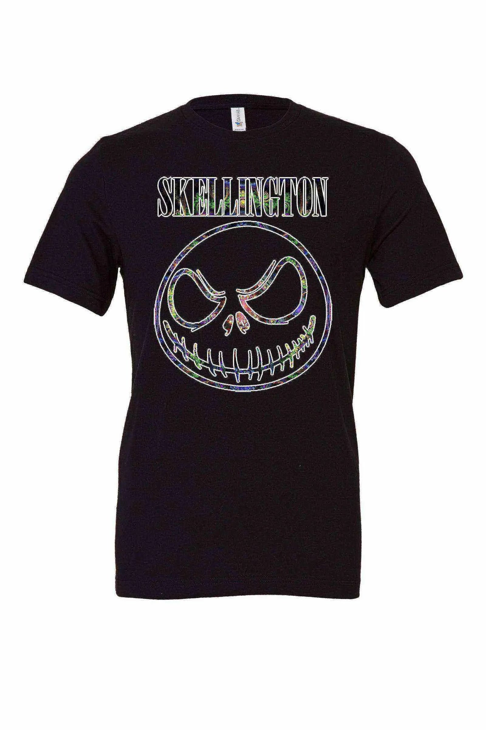 Skellington/Nirvana Graffiti Tee | Nightmare Before Christmas Shirt | Halloween Shirt - Dylan's Tees