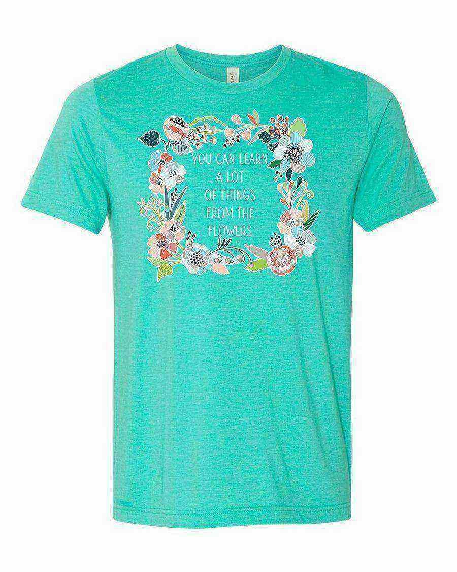 Alice In Wonderland Flowers Tee | Golden Afternoon Shirt - Dylan's Tees