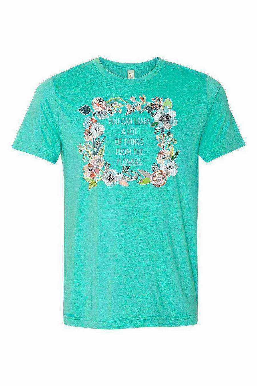 Alice In Wonderland Flowers Tee | Golden Afternoon Shirt - Dylan's Tees