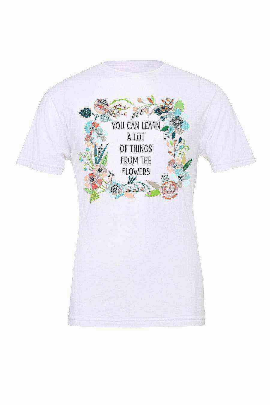 Alice In Wonderland Flowers Tee | Golden Afternoon Shirt - Dylan's Tees