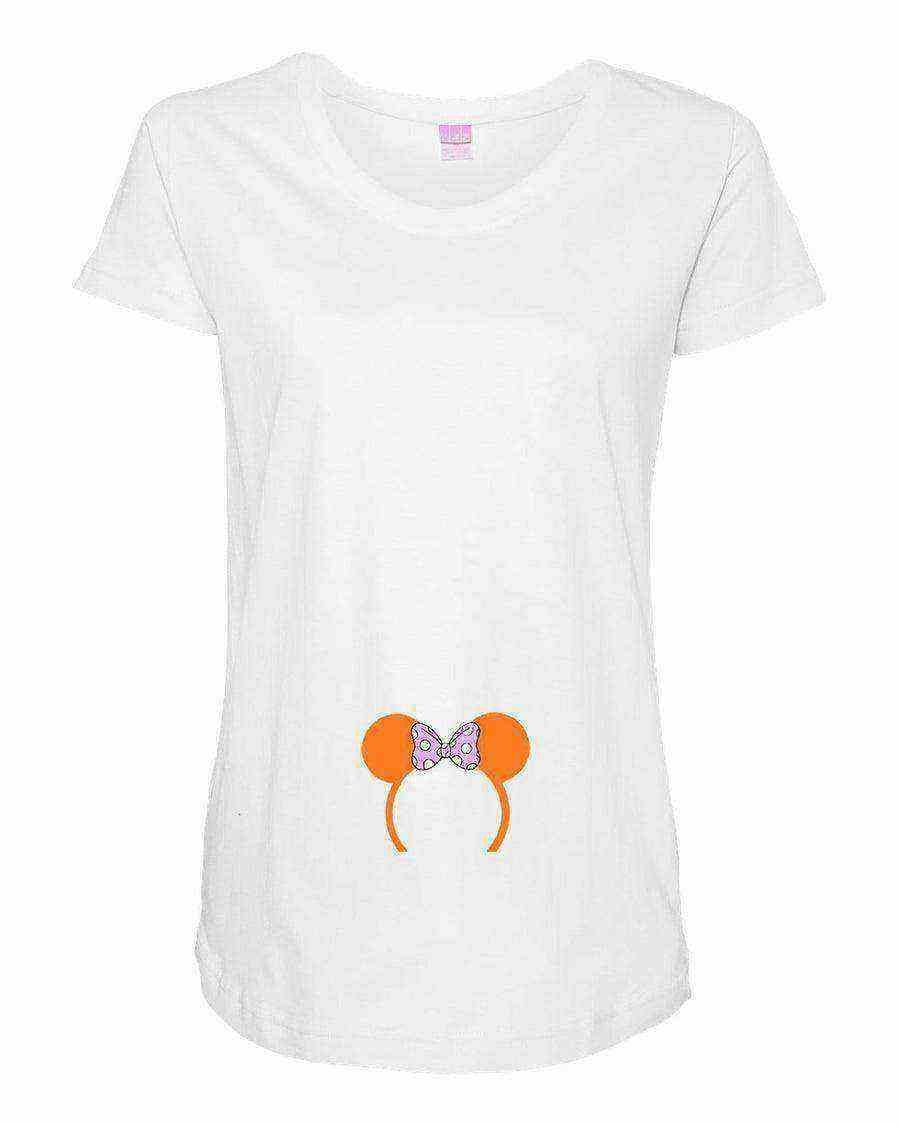 Babys first Trip (Figment Ears) Maternity Shirt - Dylan's Tees