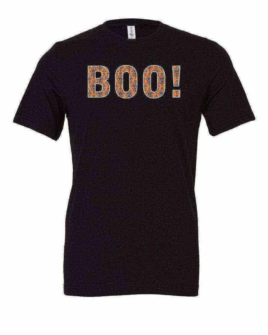 Boo Haunted Mansion Print Tee | Halloween - Dylan's Tees