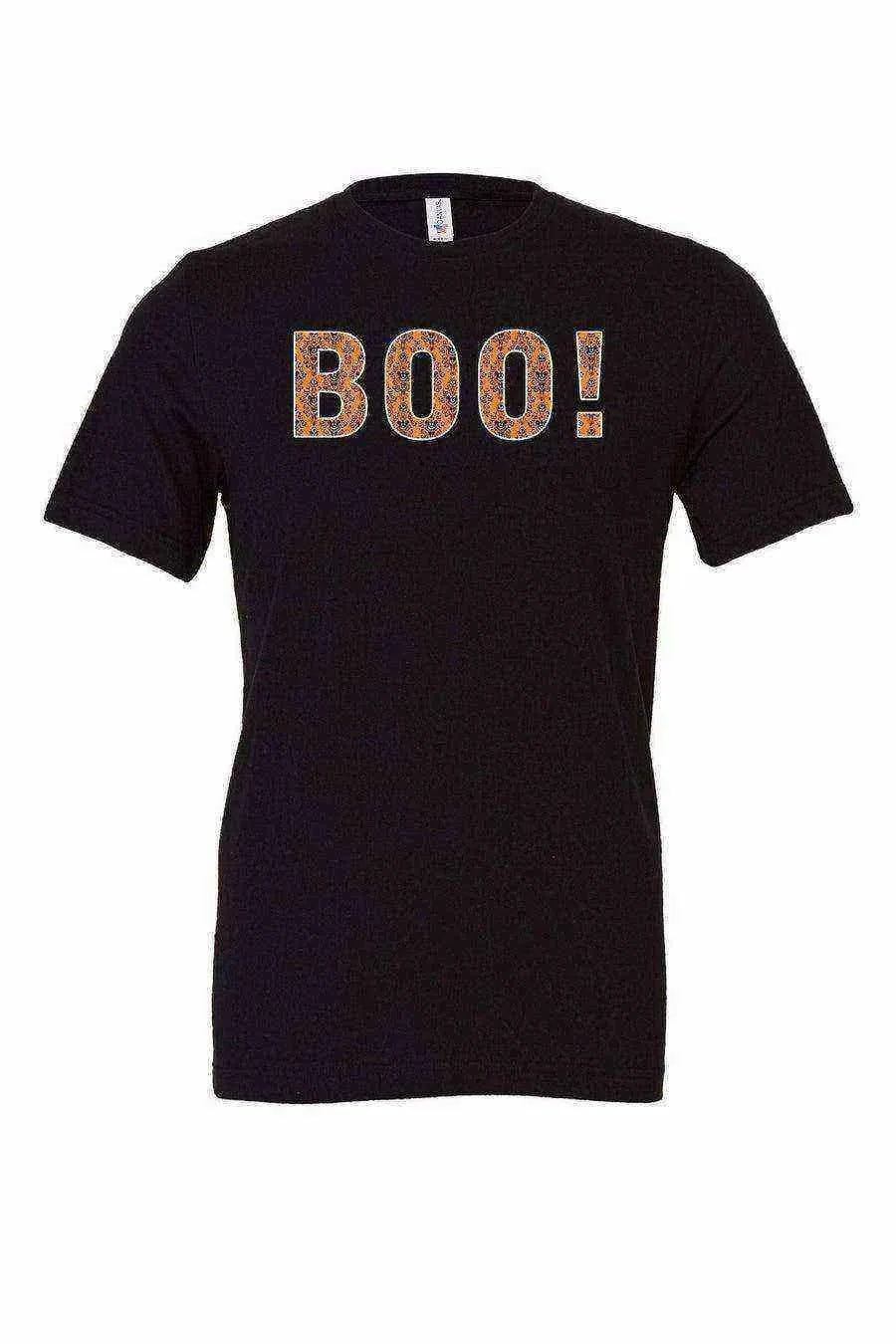 Boo Haunted Mansion Print Tee | Halloween - Dylan's Tees