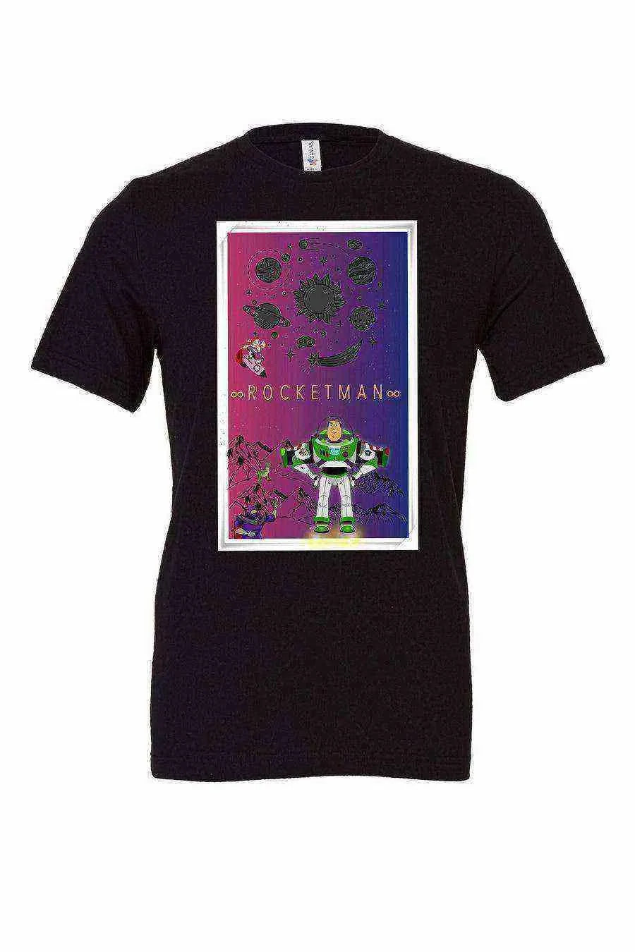Buzz Rocketman Shirt | Buzz Lightyear Shirt | Music Mashup Tee - Dylan's Tees