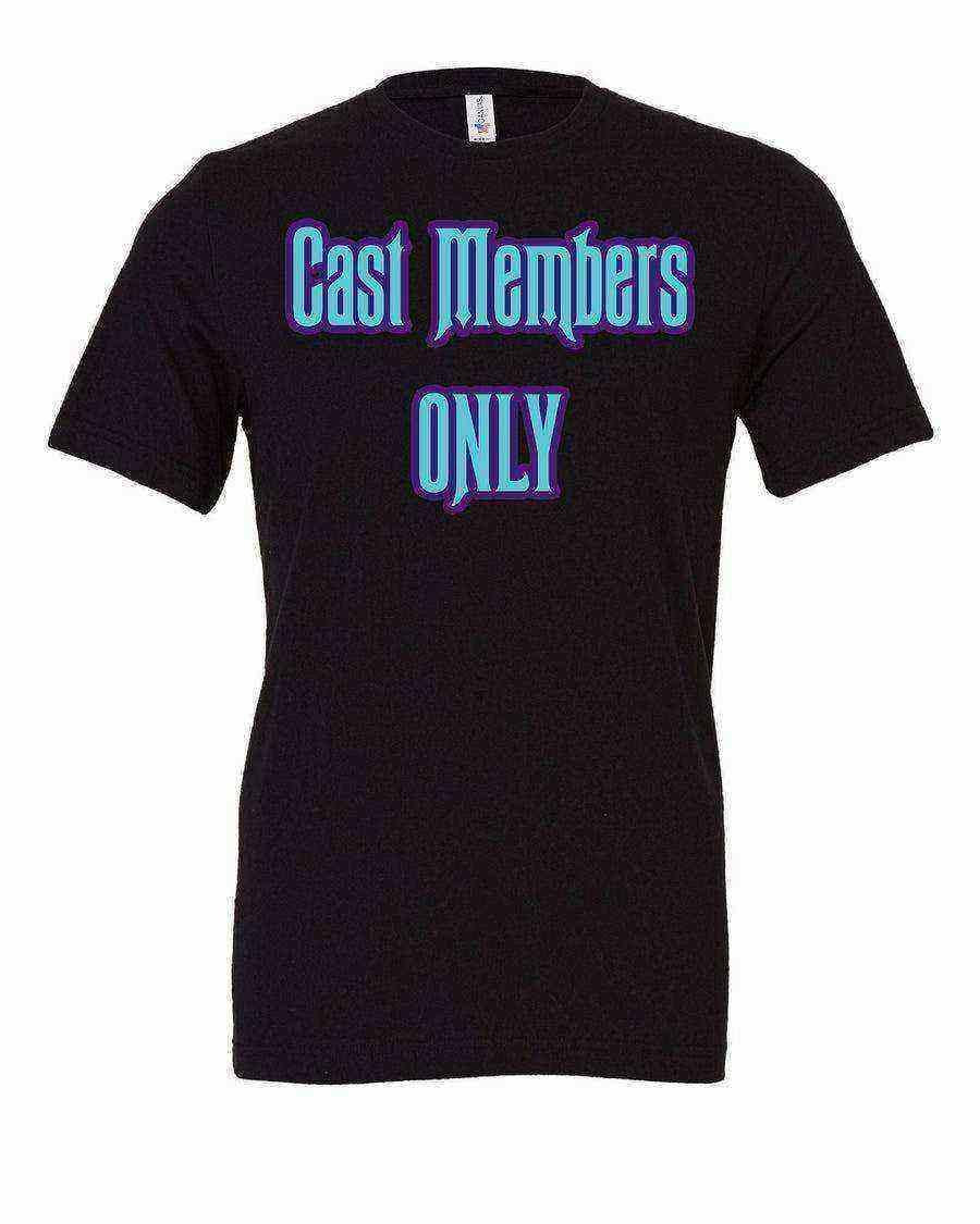 Cast Members Only Haunted Mansion Shirt | Hitchhiking Ghosts Shirt - Dylan's Tees