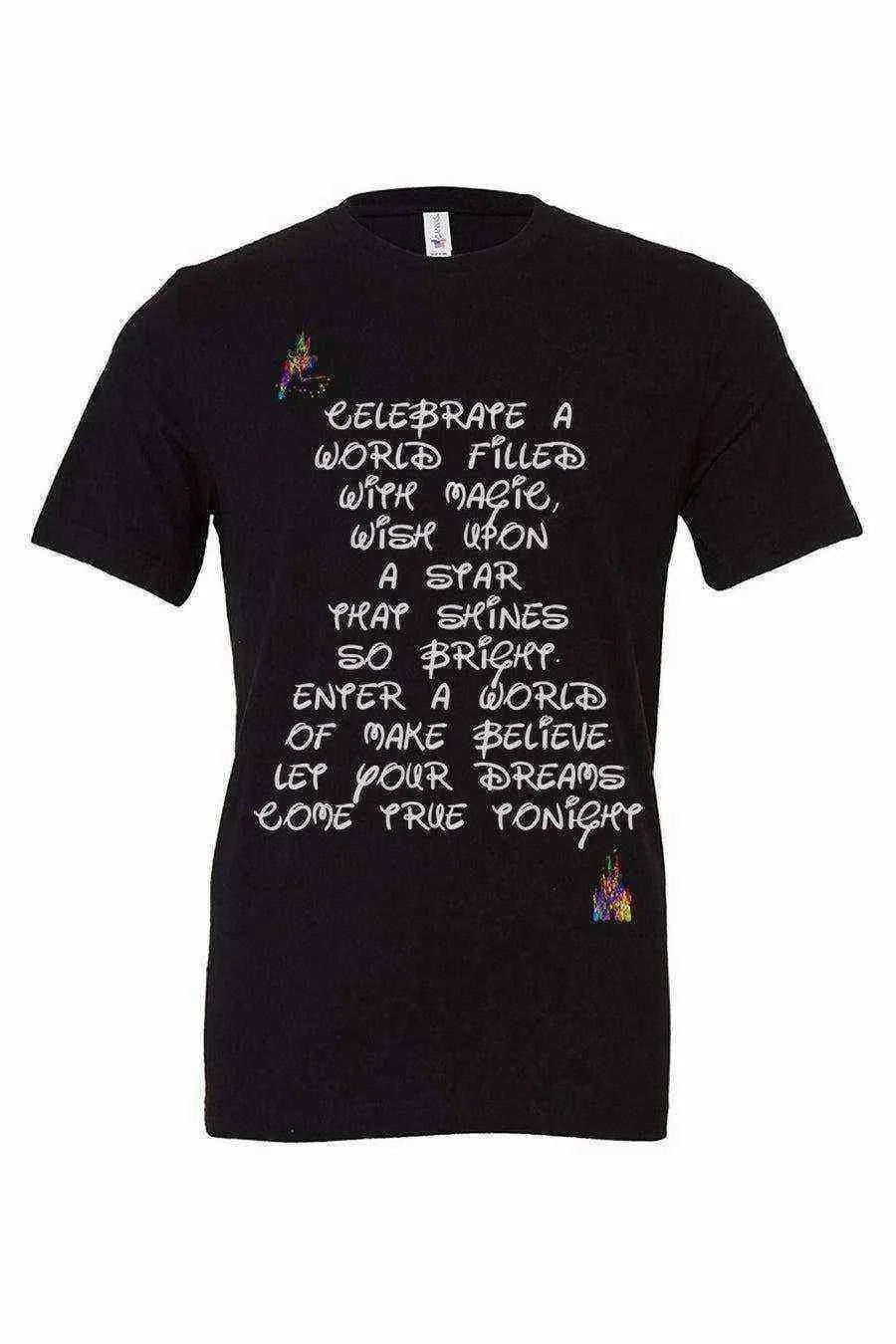Celebrate the Magic Tee - Dylan's Tees