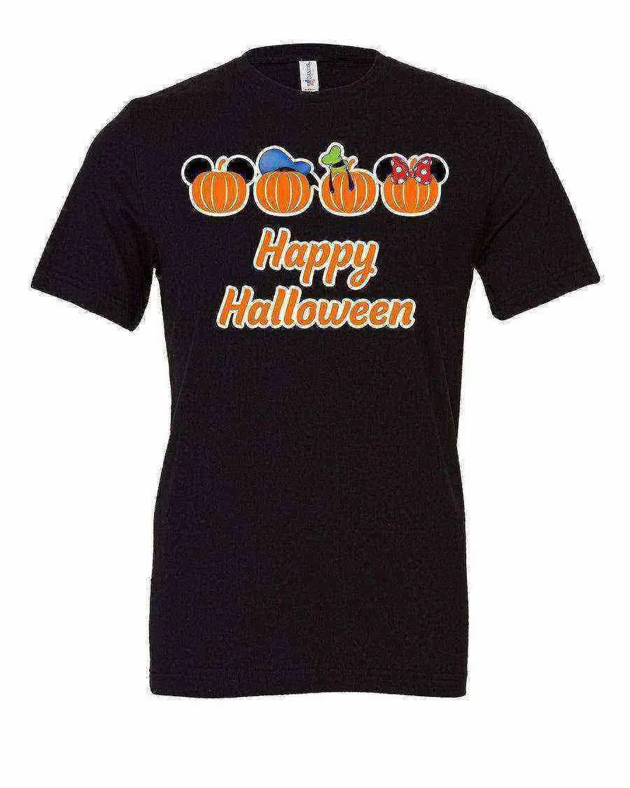 Character Pumpkins Tee | Halloween - Dylan's Tees