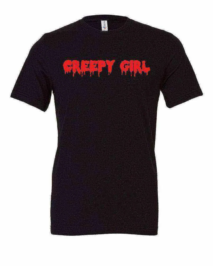Creepy Girl Shirt | Creepy Girl Tee | Halloween Shirt - Dylan's Tees