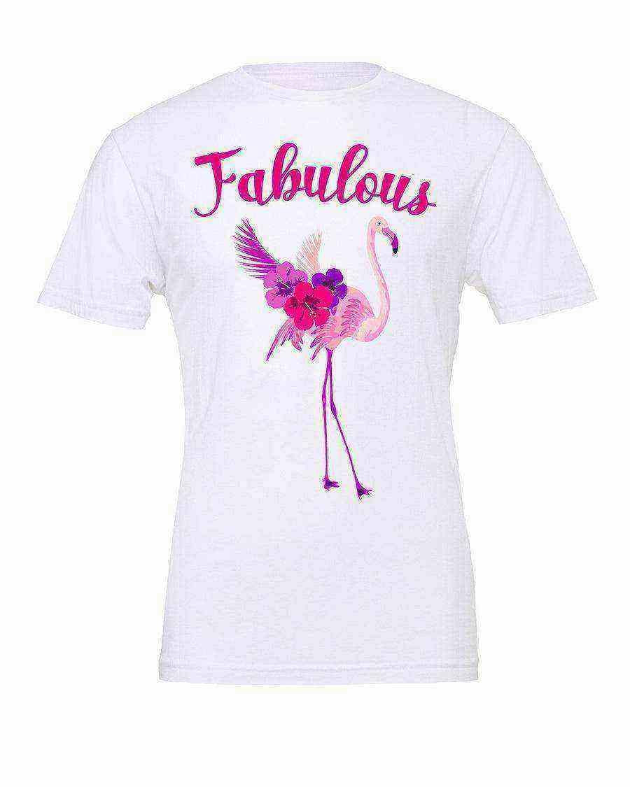 Fabulous Flamingo Shirt | Flamingo Shirt | Graphic Tee - Dylan's Tees