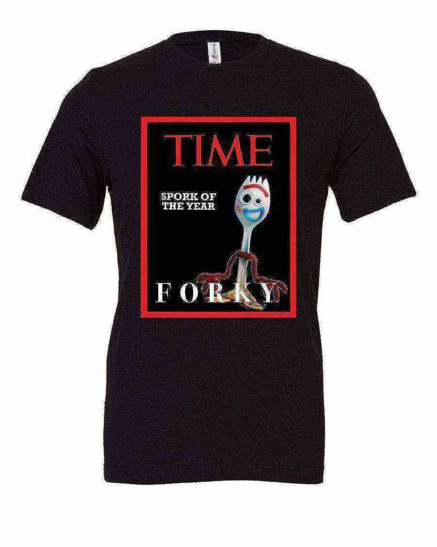 Forky Spork Of The Year Shirt | Forky On The Cover Of Time Shirt - Dylan's Tees