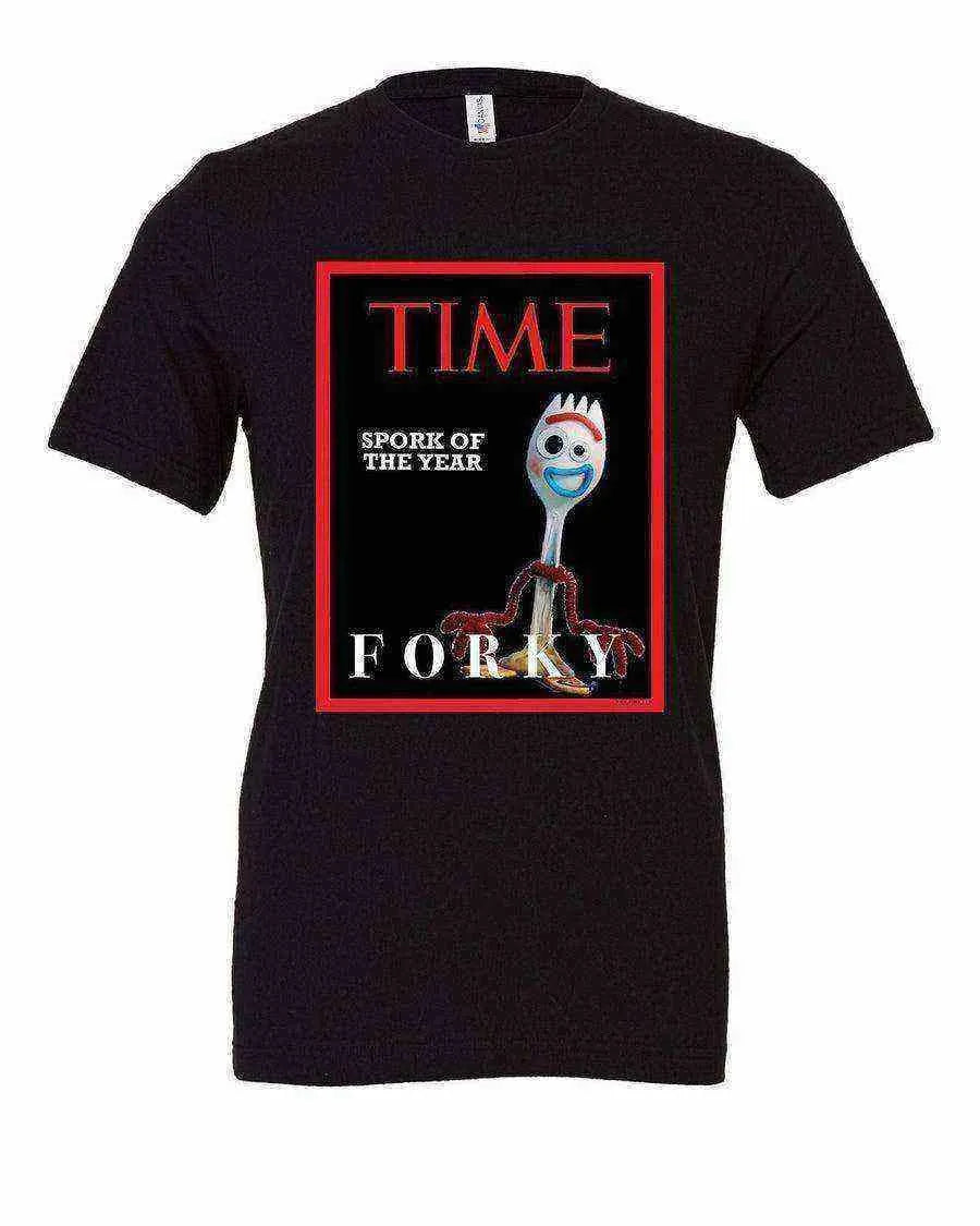 Forky Spork Of The Year Shirt | Forky On The Cover Of Time Shirt - Dylan's Tees