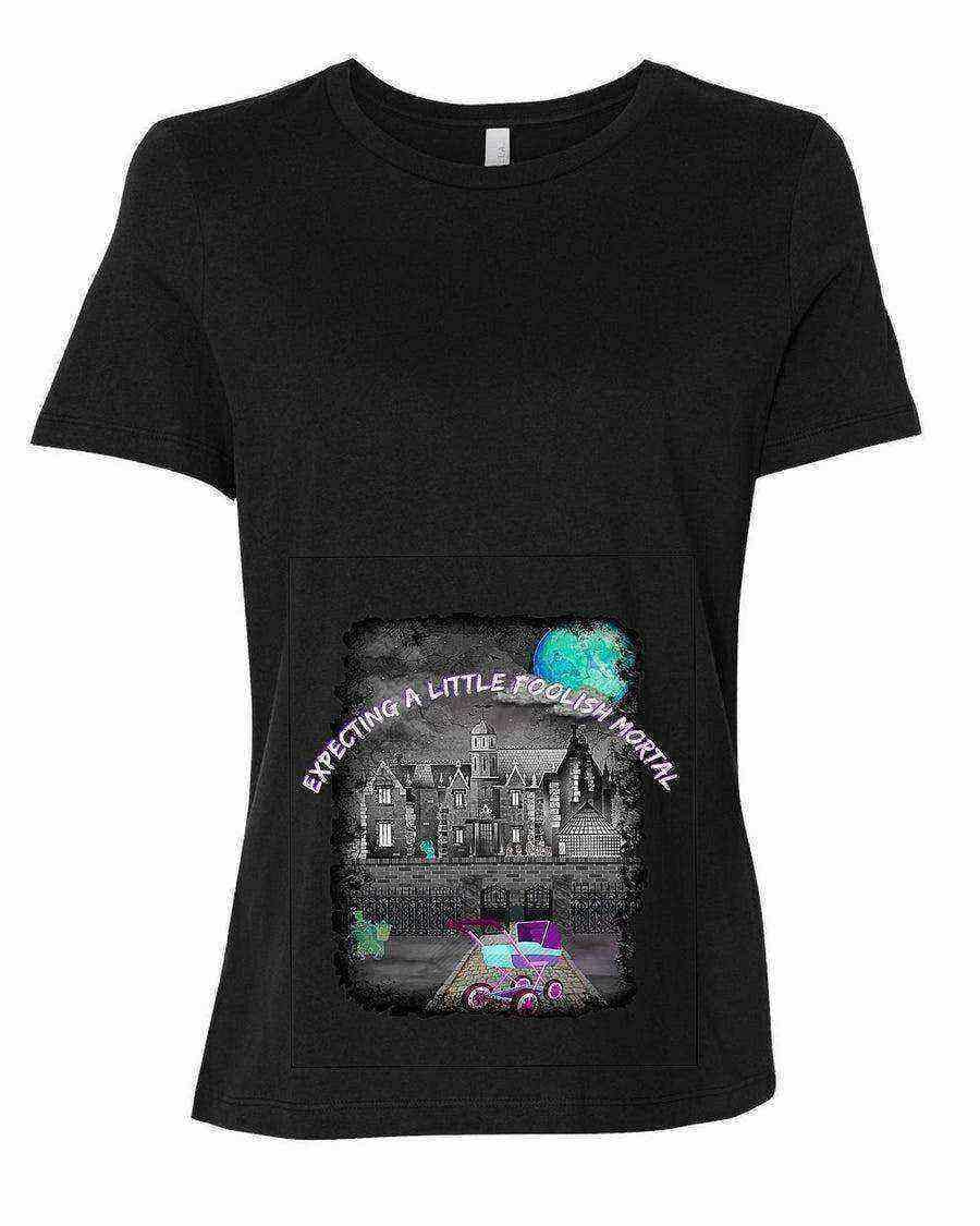 Haunted Mansion Maternity Shirt | Foolish Mortal - Dylan's Tees