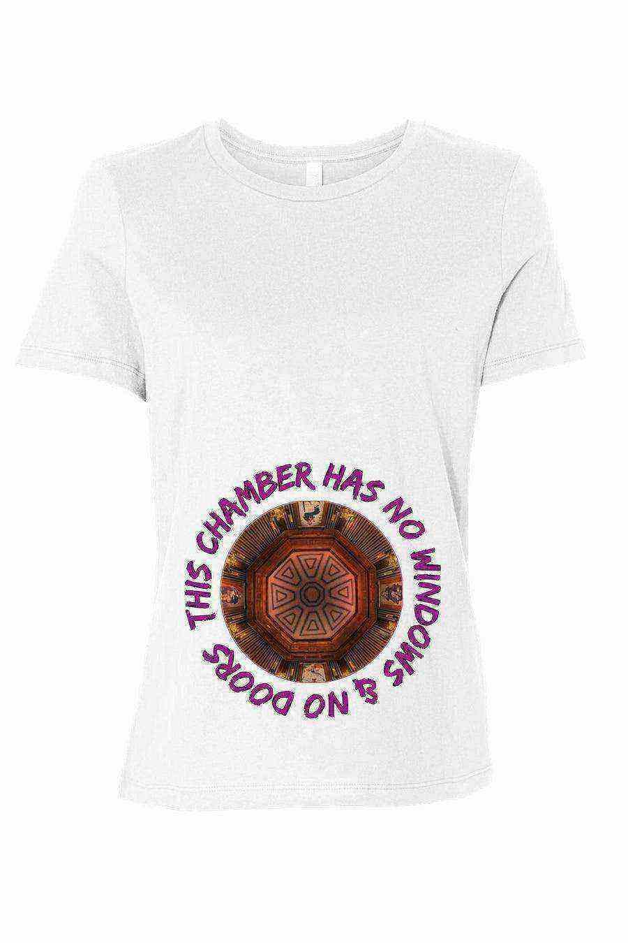 Haunted Mansion Maternity Shirt | No Windows & No Doors - Dylan's Tees