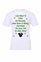 I Just Want to Disney World Christmas Tee - Dylan's Tees