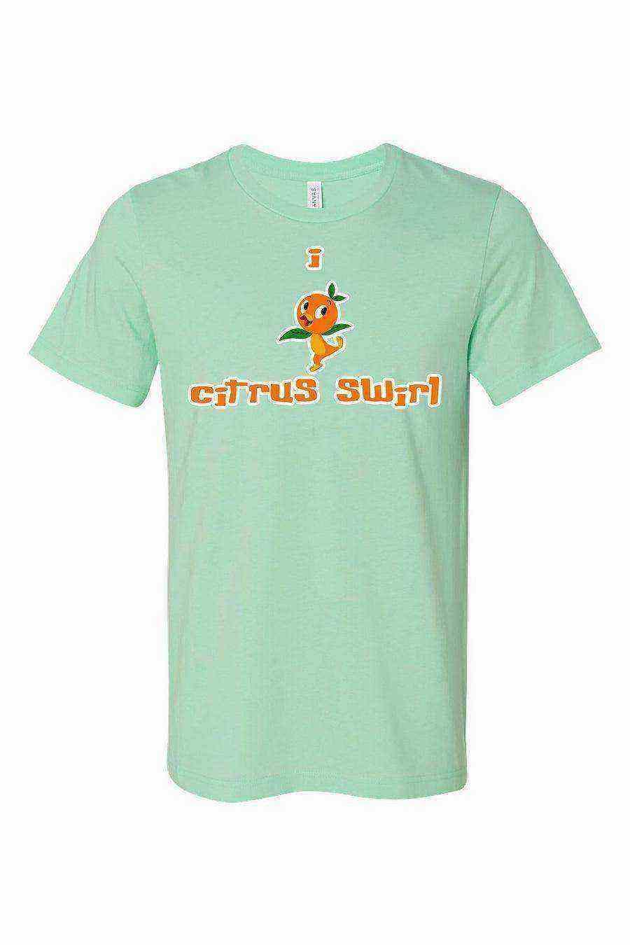 I Love Citrus Swirl Tee | Orange Bird | Sunshine Tree Terrace - Dylan's Tees