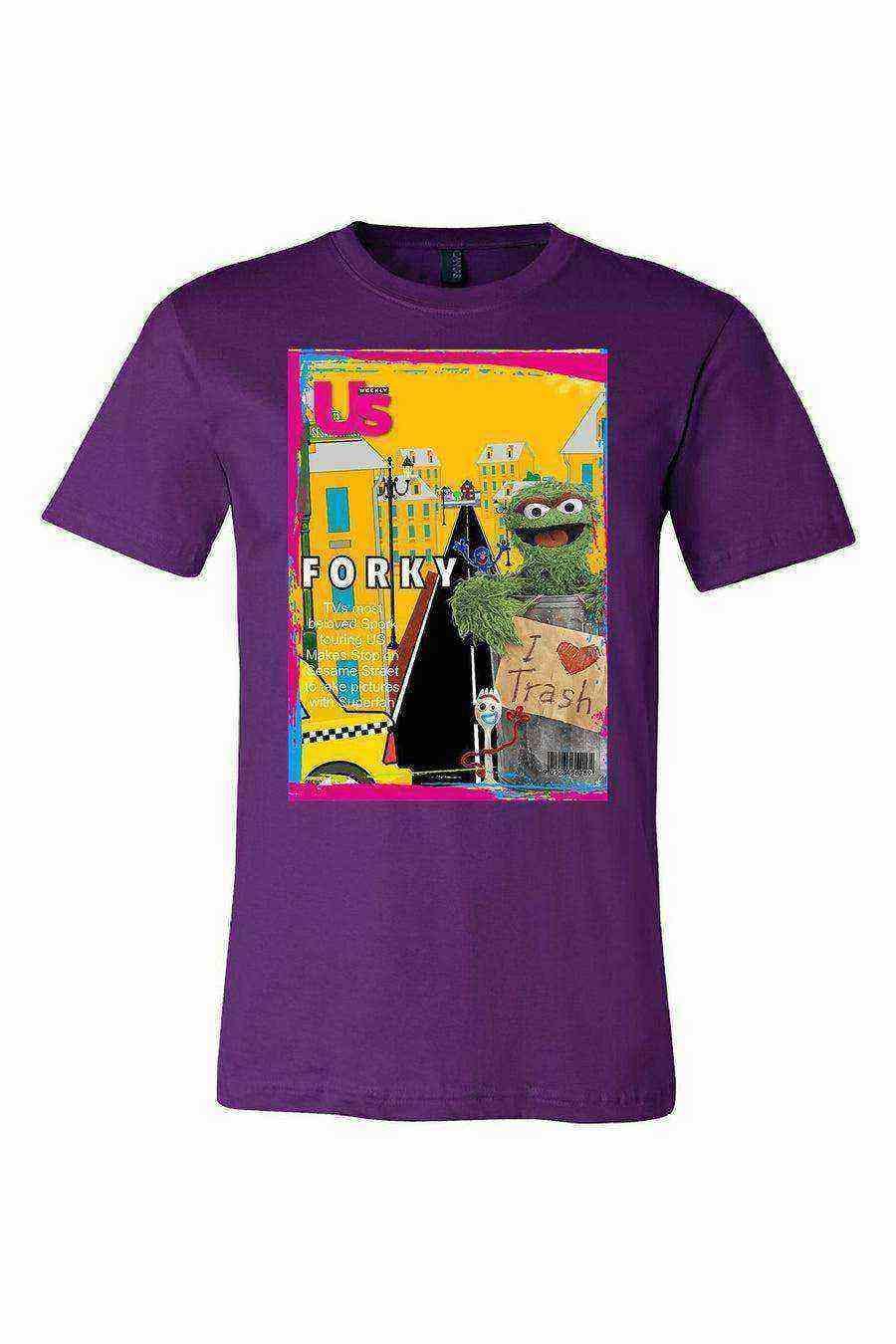 I Love Trash Shirt | Forky Shirt | Oscar The Grouch Shirt - Dylan's Tees