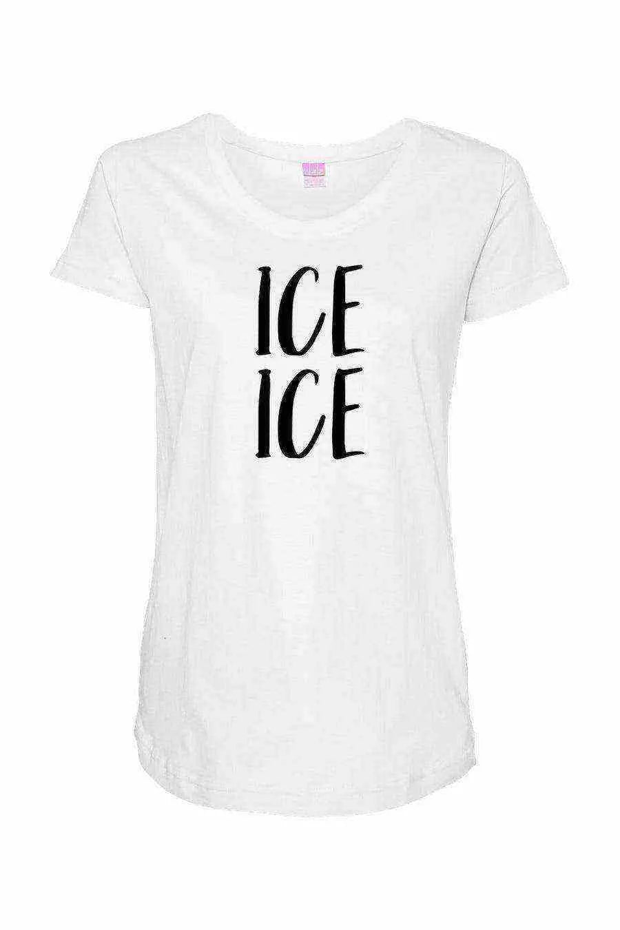 Ice Ice Baby Maternity Shirt - Dylan's Tees