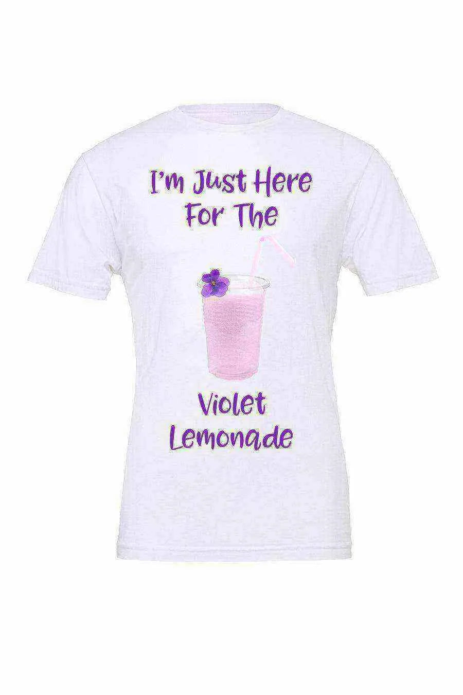 Im Just Here For The Violet Lemonade Tee - Dylan's Tees