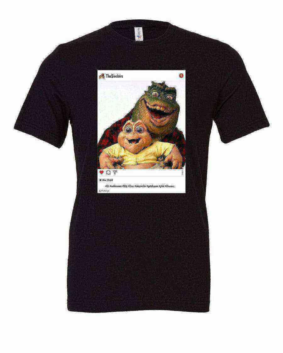 Insta Throw Back Dinosaurs Shirt | Dinosaurs - Dylan's Tees