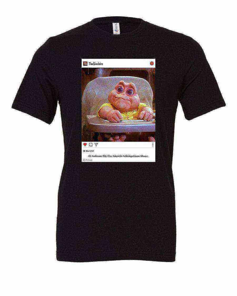 Insta Throw Back Dinosaurs Shirt | Im The Baby Gotta Love Me - Dylan's Tees