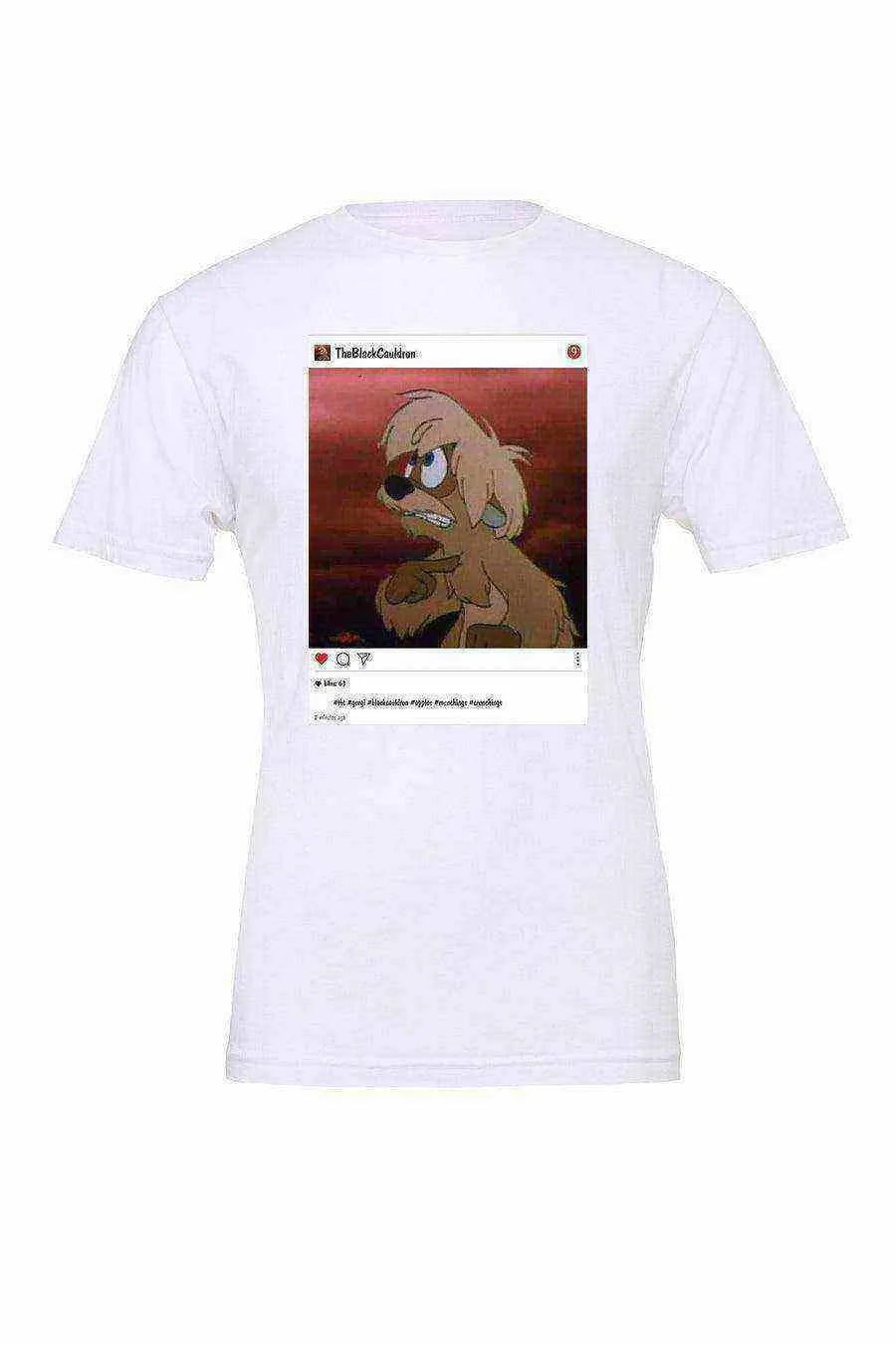 Insta Throw Back Shirt | The Black Cauldron - Dylan's Tees