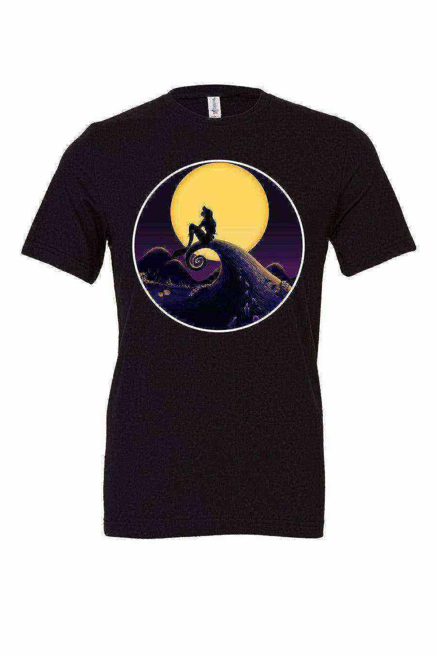 Little Mermaid Nightmare Before Christmas Tee | Halloween - Dylan's Tees