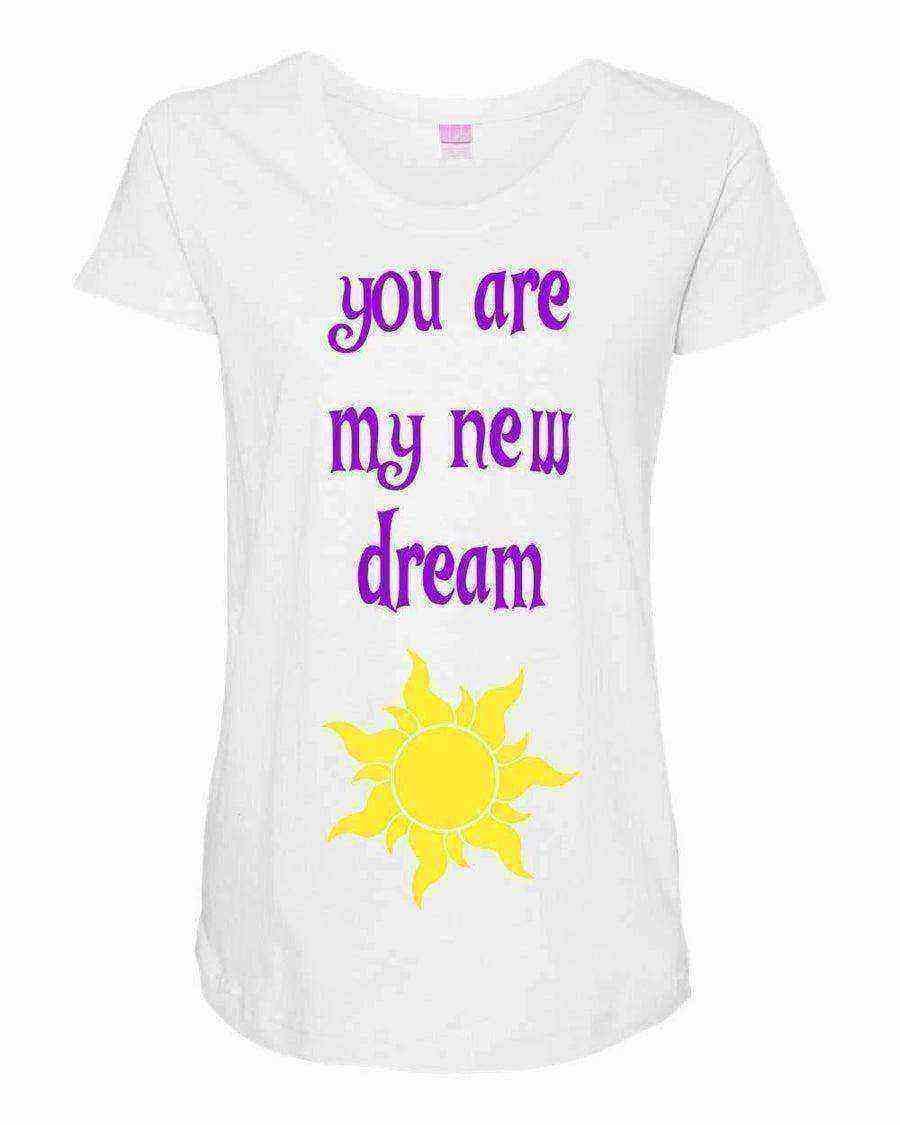 Maternity Tee | Tangled Maternity Shirt | Rapunzel Shirt - Dylan's Tees