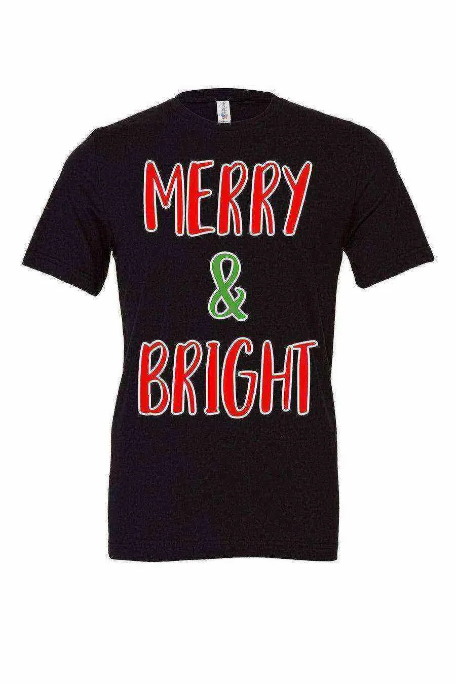 Merry and Bright Shirt - Dylan's Tees
