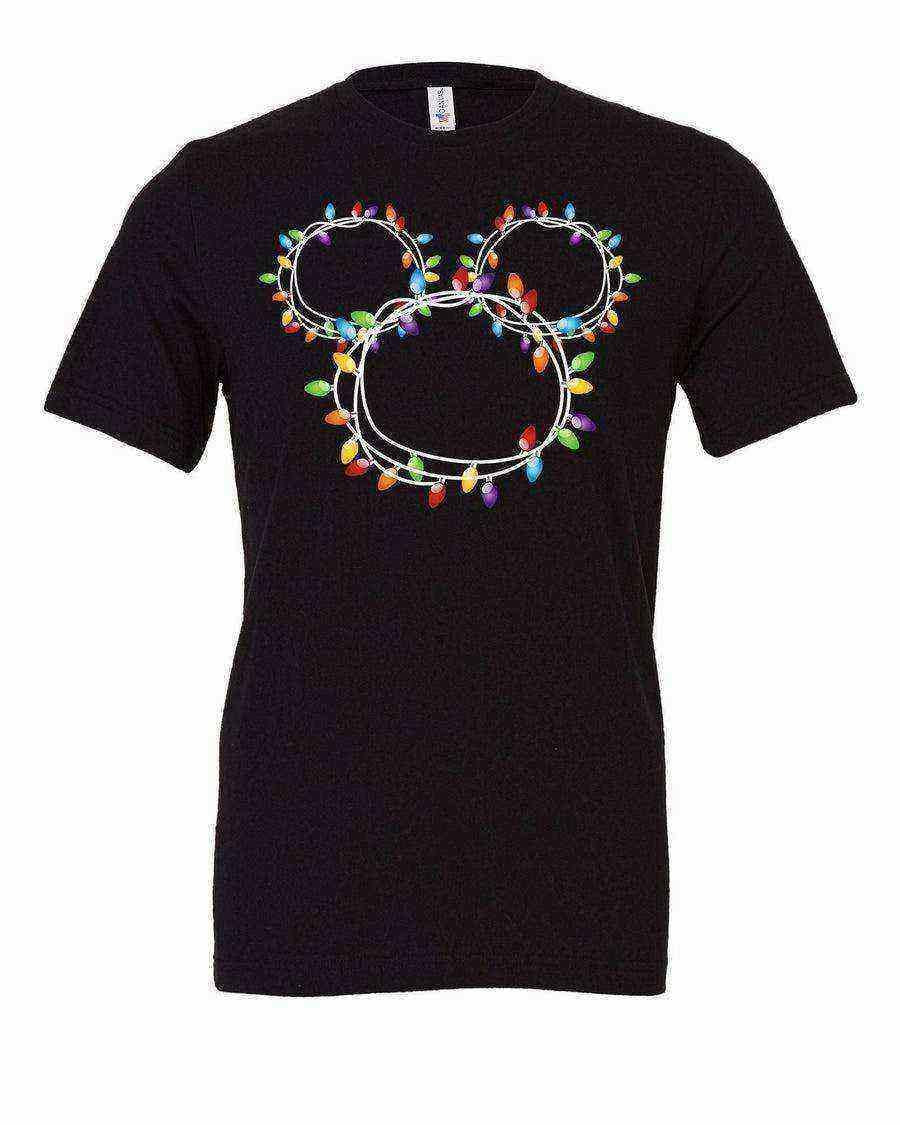 Mickey Christmas Lights Tee - Dylan's Tees