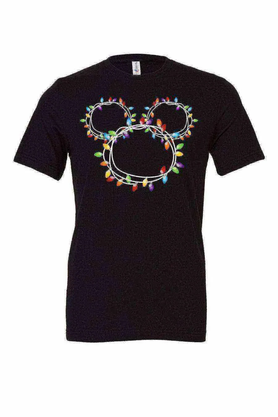 Mickey Christmas Lights Tee - Dylan's Tees