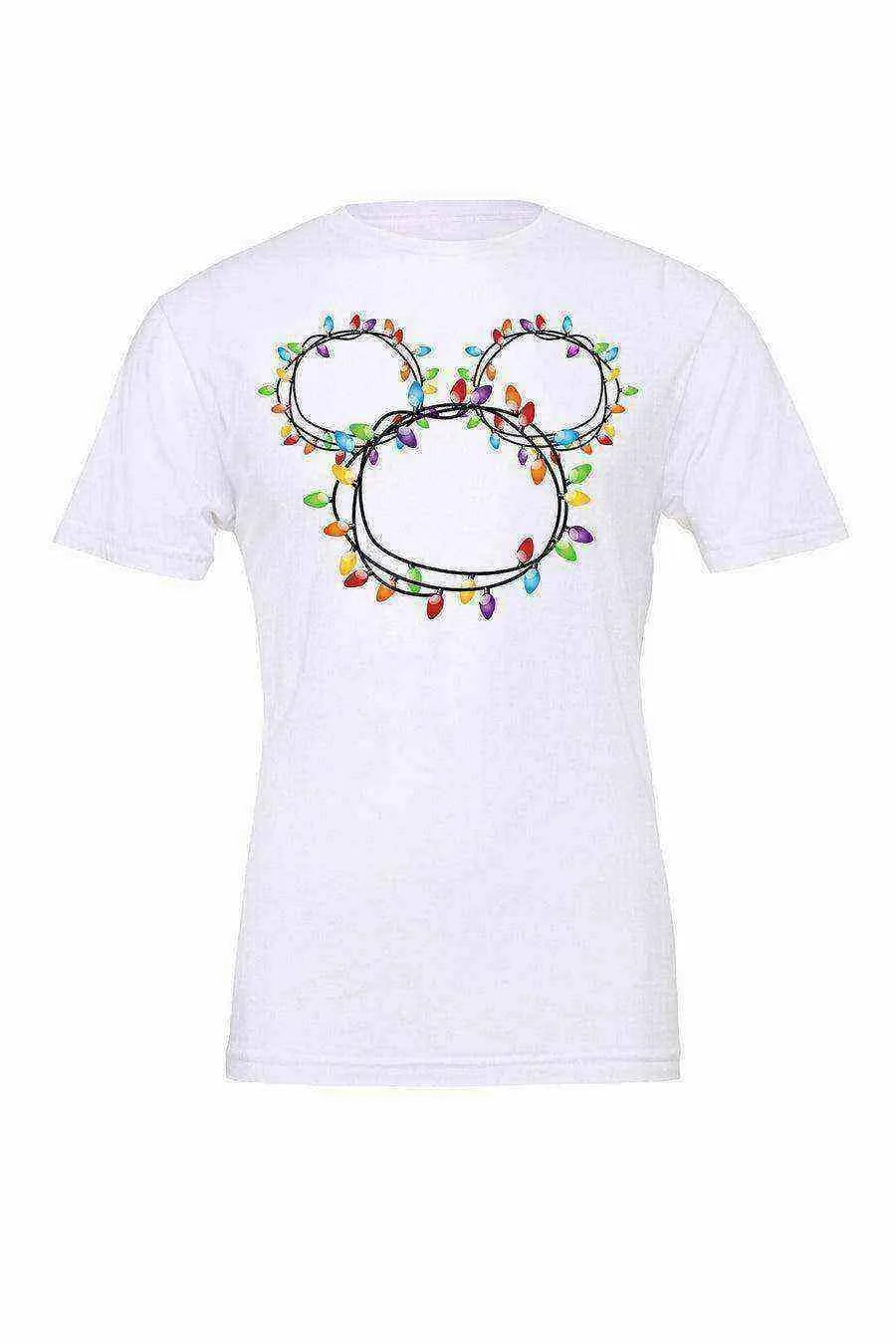 Mickey Christmas Lights Tee - Dylan's Tees