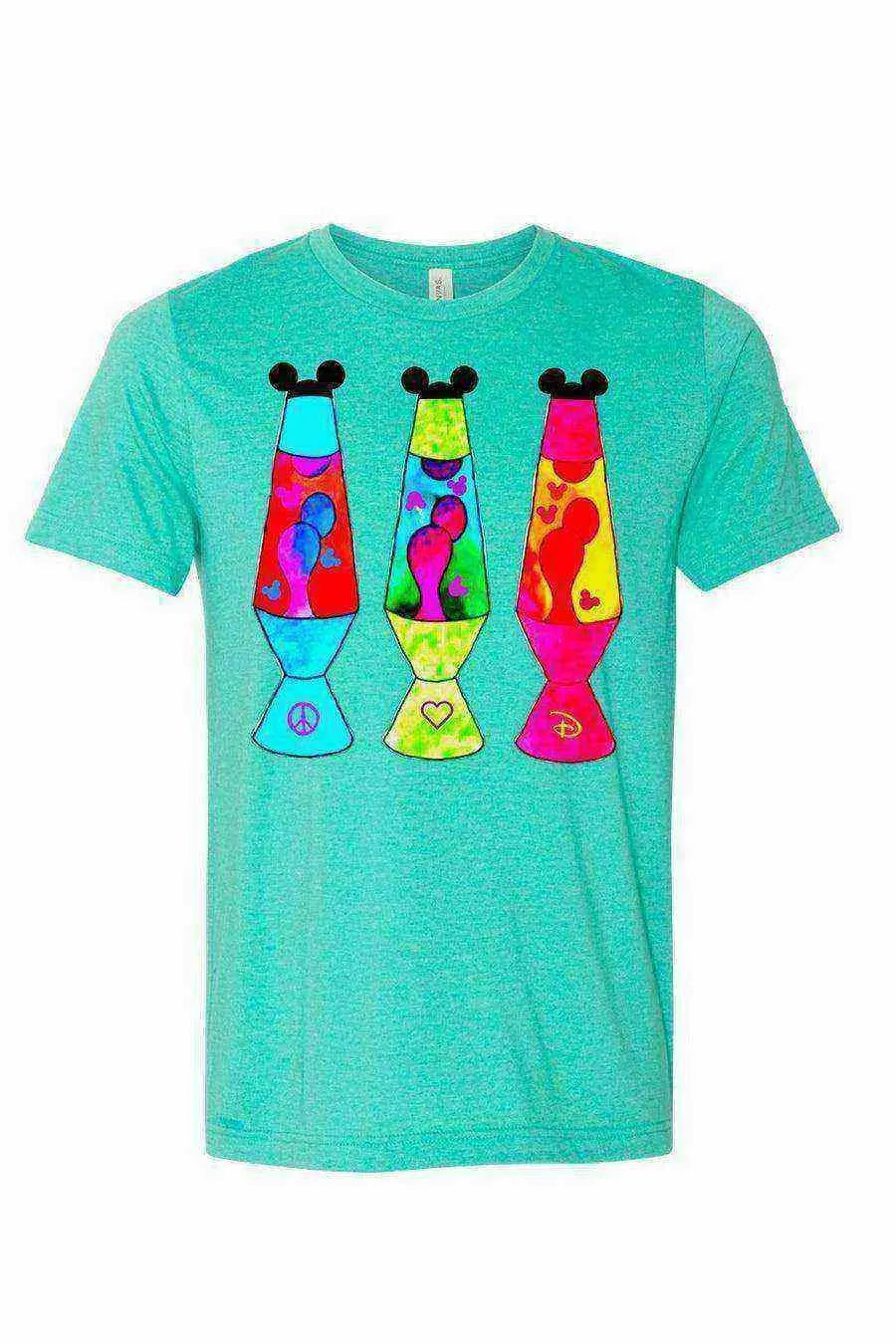 Mickey Shaped Lava Lamp Shirt | Peace Love & Shirt - Dylan's Tees
