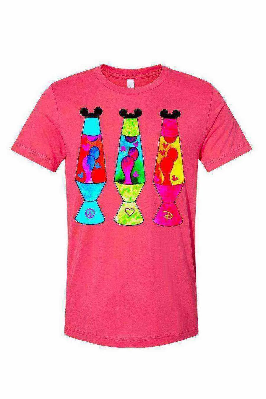 Mickey Shaped Lava Lamp Shirt | Peace Love & Shirt - Dylan's Tees