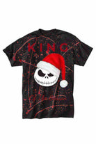 Nightmare Before Christmas King Paint Splatter Shirt | Jack Skellington Christmas Shirt - Dylan's Tees