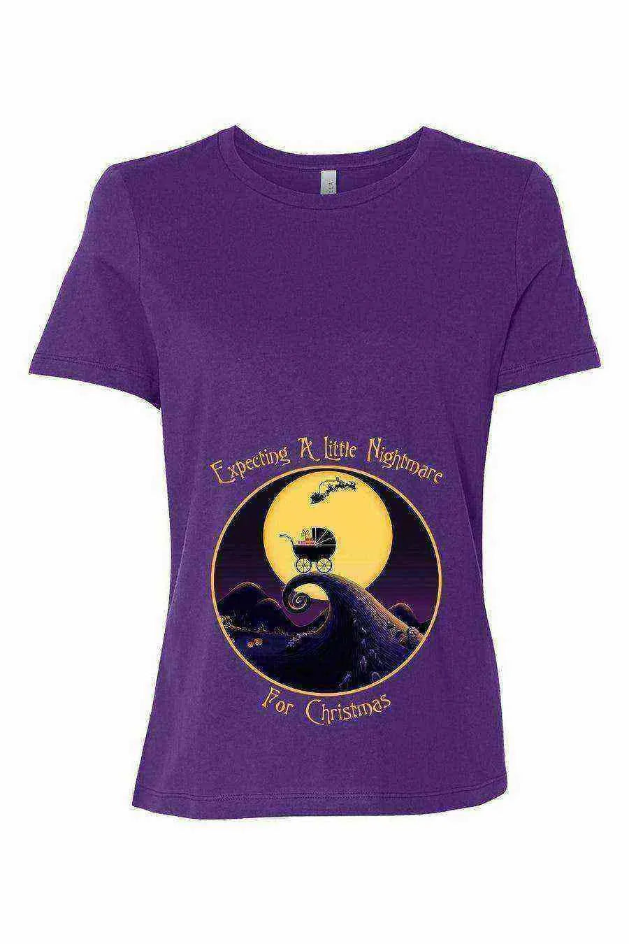 Nightmare Before Christmas Maternity Shirt | Christmas Maternity - Dylan's Tees