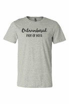 Outnumbered Mom Of Boys Shirt - Dylan's Tees
