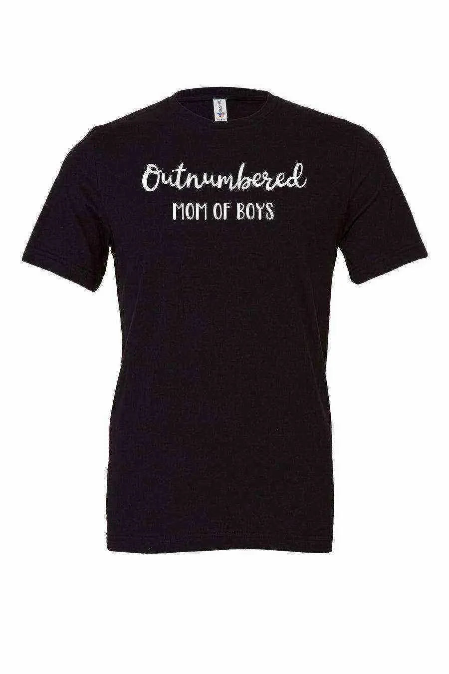 Outnumbered Mom Of Boys Shirt - Dylan's Tees