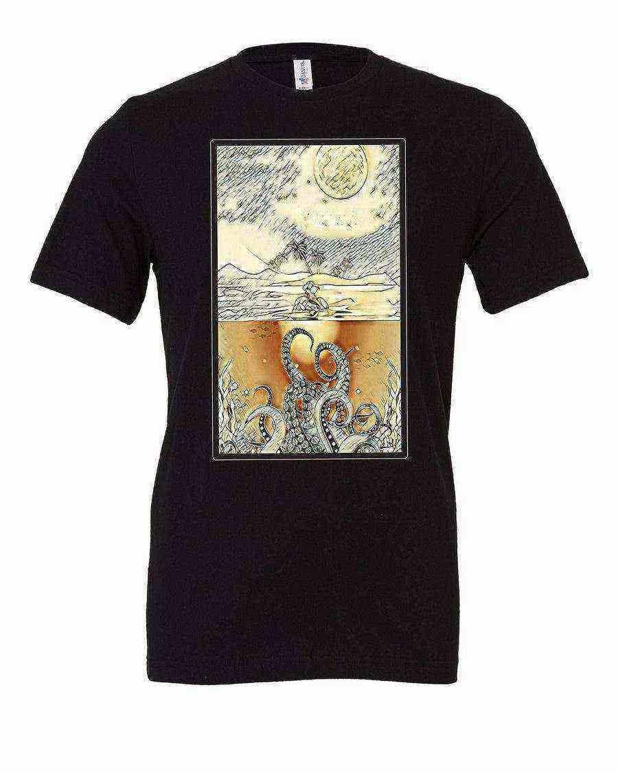 Poor Unfortunate Mermaid Shirt | Haunted Mansion Shirts | Stretching Room Painting - Dylan's Tees