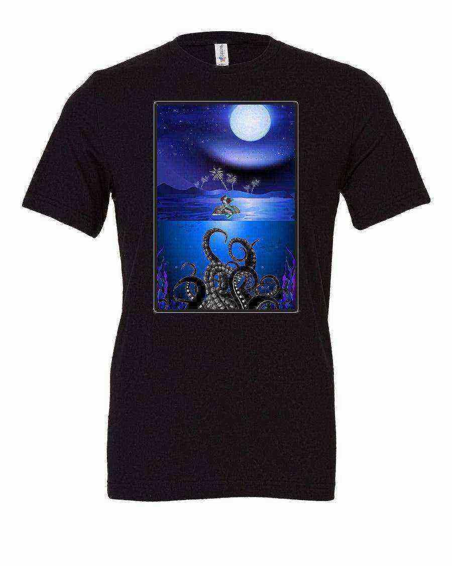 Poor Unfortunate Mermaid Shirt | Haunted Mansion Shirts | Stretching Room Painting - Dylan's Tees
