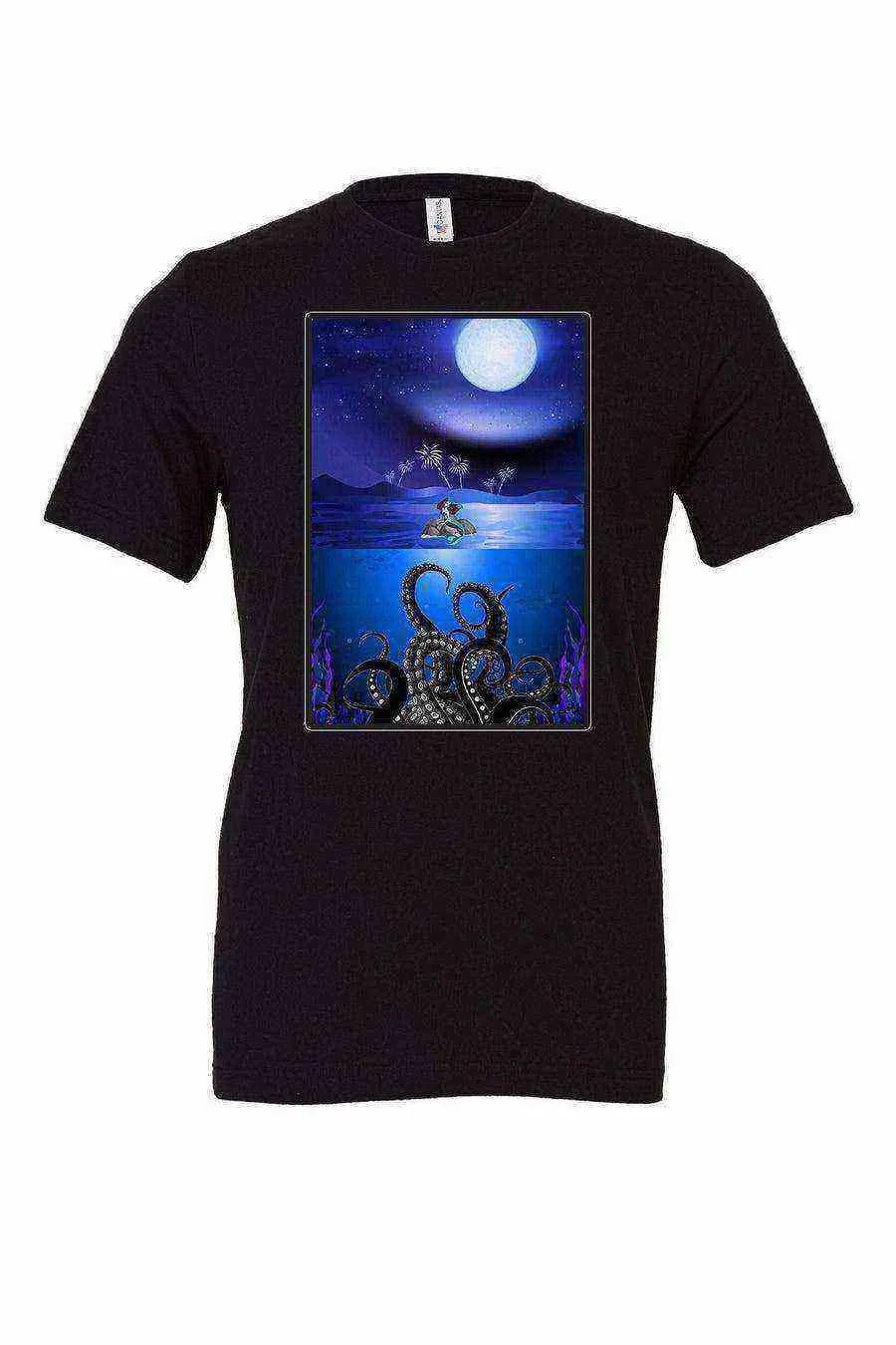 Poor Unfortunate Mermaid Shirt | Haunted Mansion Shirts | Stretching Room Painting - Dylan's Tees