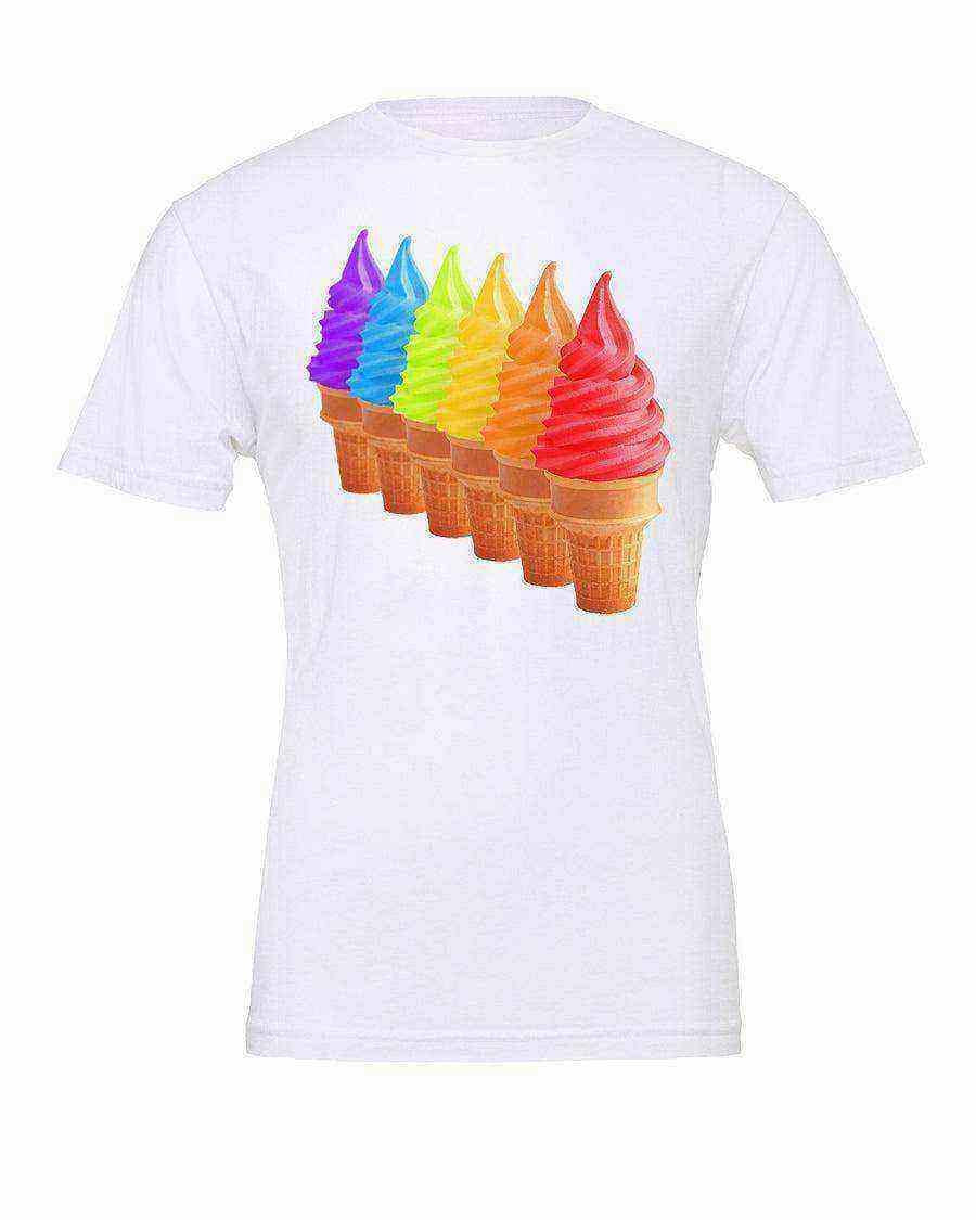 Rainbow Ice Cream Shirt - Dylan's Tees