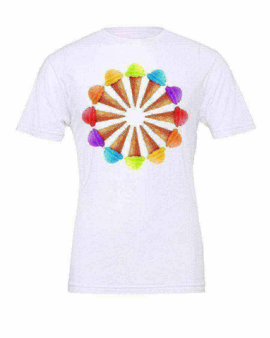 Rainbow Ice Cream Shirt - Dylan's Tees