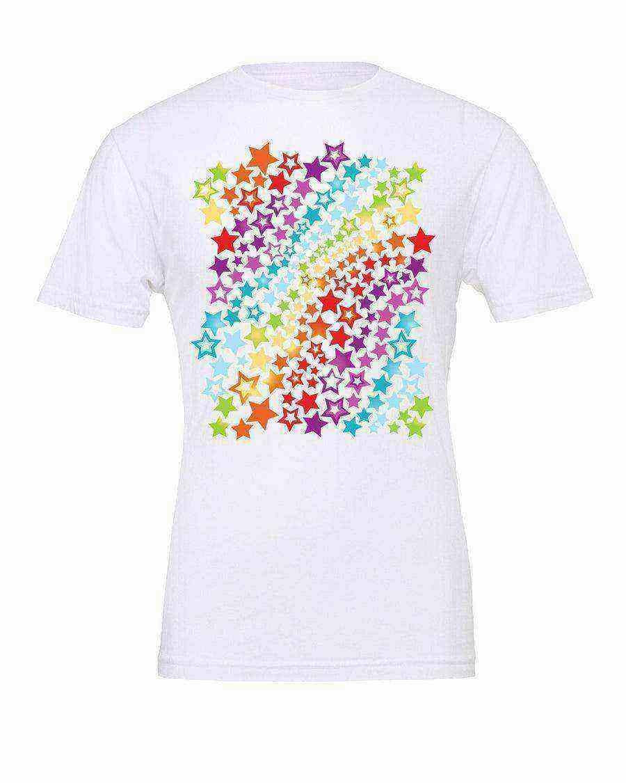 Rainbow Stars Shirt | Graphic Tee - Dylan's Tees