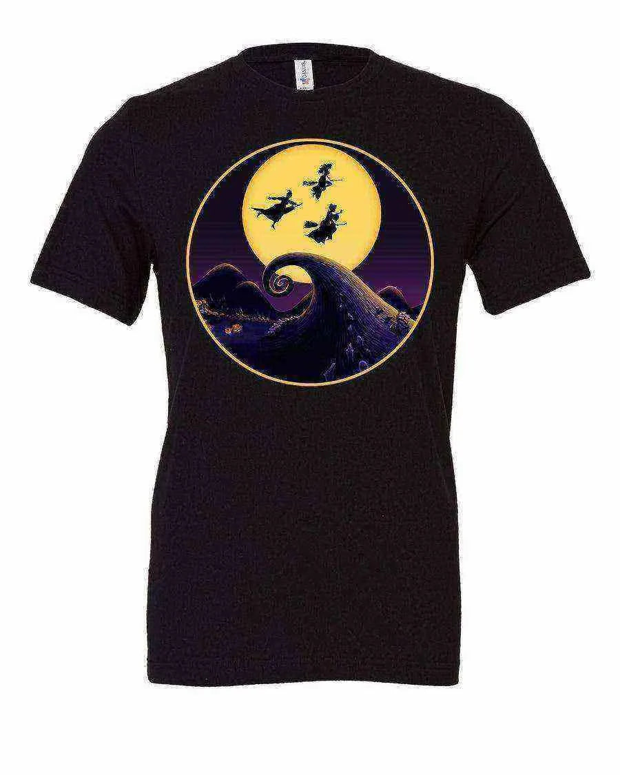 Sanderson Sisters visit Halloween Town Shirt | Hocus Pocus Nightmare Before Christmas Shirt - Dylan's Tees