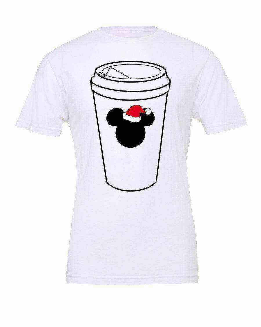 Santa Mickey Coffee Tee - Dylan's Tees