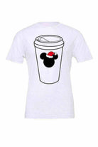 Santa Mickey Coffee Tee - Dylan's Tees