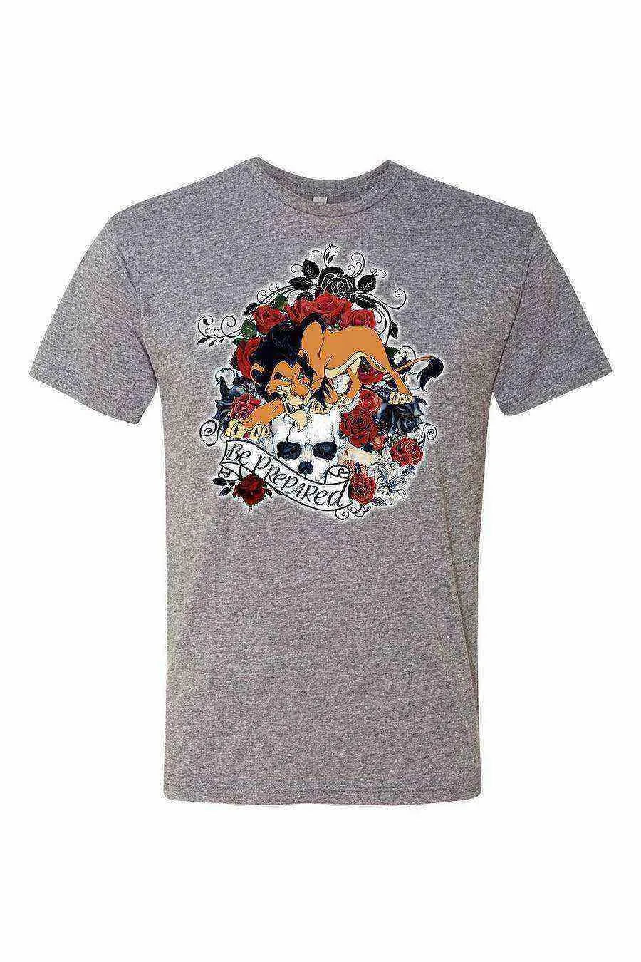 Scar Be Prepared Shirt | Lion King Shirt - Dylan's Tees